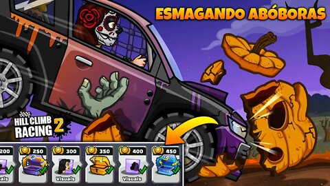 Baú Lendário do Evento de Esmagar Abóboras no Hill Climb Racing 2