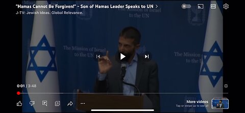 Son of Hamas founder speaks out