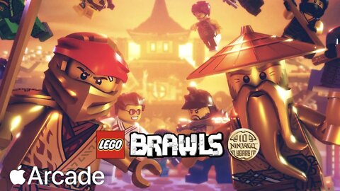 Celebrate 90 Years of LEGO with gold mini-figures and power-ups in LEGO Brawls | Apple Arcade