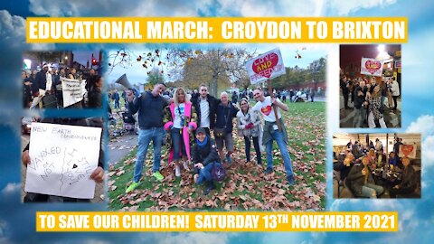 SAVE OUR CHILDREN! MARCH TO BRIXTON, AGAINST MANDATORY JABS!