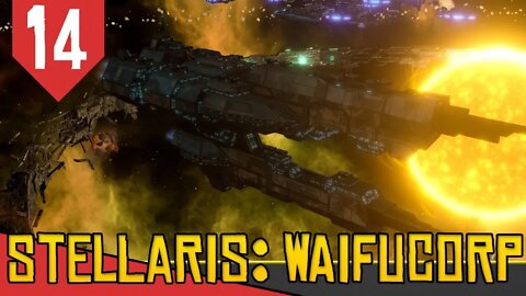 Matei uns LEVIATANS Sem Querer - Stellaris Waifu #14 [Série Gameplay Português PT-BR]