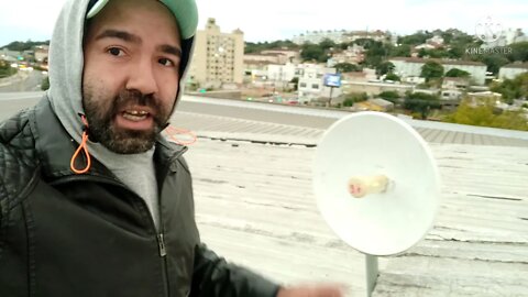 antena via rádio ubiquiti ponto a ponto vídeo 2