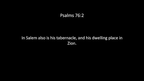 Psalms Chapter 76