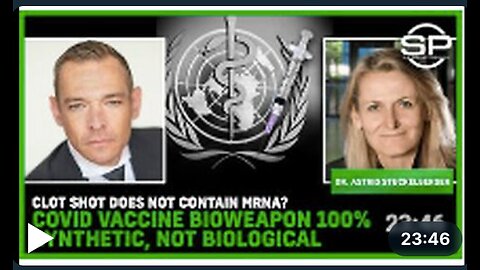 Clot Shot Does NOT Contain mRNA? Covid Vaccine BIOWEAPON 100% SYNTHETIC, NOT BIOLOGICAL