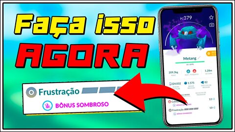 COMO TIRAR O ATAQUE FRUSTRAÇÃO DOS SEUS POKÉMON?! Dica de Pokémon GO 2022