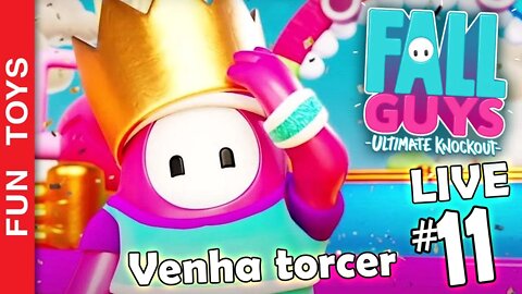 🔴 LIVE DE FALL GUYS DO DOMINGÃO!!! VENHA TORCER!!!