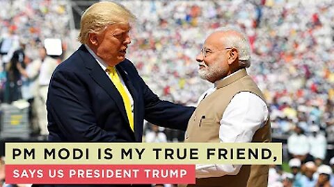 What US President Donald Trump said about PM Modi...Watch video!