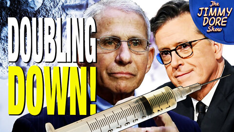 Stephen Colbert & Anthony Fauci WON'T STOP Lying About The COVID Scare