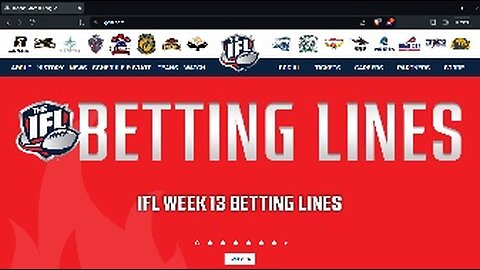 IFL WEEK 13 PICKS: 6-0 Last Week! Can I Keep the Winning Alive?