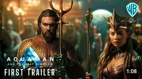 Explosivo e Épico: Confira o Trailer Eletrizante de Aquaman 2