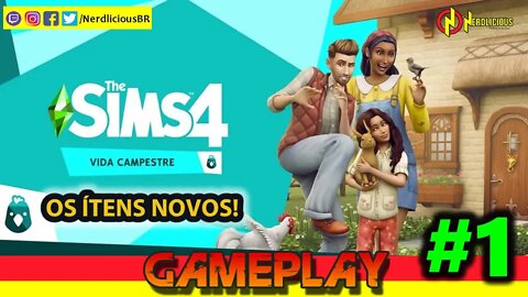 🎮 GAMEPLAY! Confira os itens que vem no novo Pacote de Expansão VIDA CAMPESTRE em THE SIMS 4!