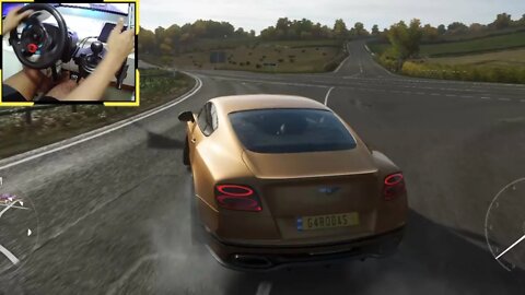 BENTLEY CONTINENTAL SUPERSPORT Forza Horizon 4 gameplay Logitech g29