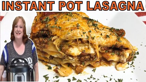 INSTANT POT LASAGNA RECIPE | LAYERS AND FLAVOR