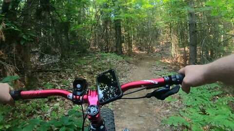 Fatbikes on the Trail in Yooperland! ( Fatback Rhino )