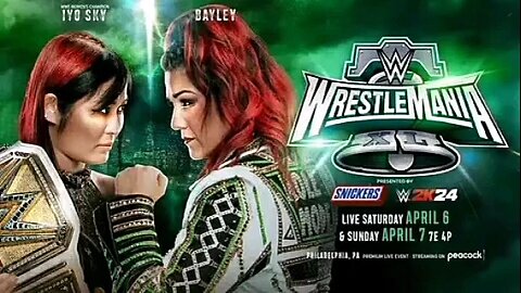 WWE Wrestlemania Match Card