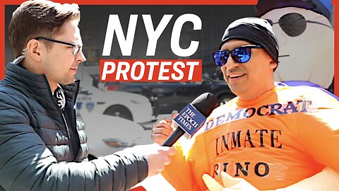 “Kangaroo Court”: Speaking with Anti-Indictment Protesters at NYC Rally | Facts Matter