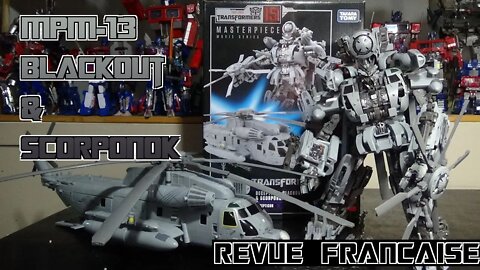 [Francais] Revue Video du Masterpiece - MPM-13 - Blackout & Scorponok