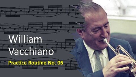 🎺🎺[TRUMPET DAILY ROUTINES] William Vacchiano Practice Routine 06