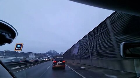 Highlight 7:43 – 12:43 von LIVE-Stream 1080p Driving Winter in Austria Europe