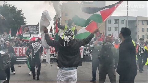 Earlier today the State Capital of Texas was taken over by these Hamas SAVAGES!