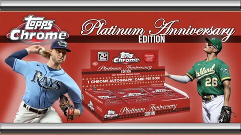 2021 Topps Chrome Platinum Anniversary Pack Opening! COOL NEW PRODUCT! 🔥🔥🔥🔥