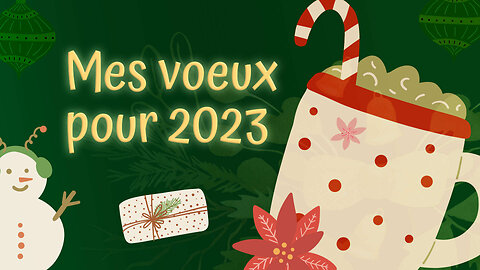 Mes voeux pour 2023