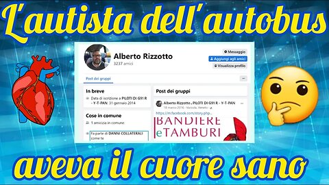 Primi risultati dell'autopsia all'autista di Mestre : nessun malore!