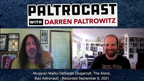 Sugarcult's Marko DeSantis interview with Darren Paltrowitz