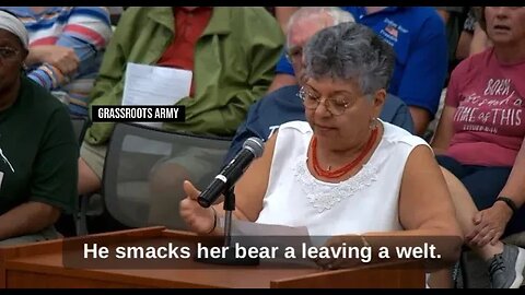 "He SMACKS Her Bare, Leaving A Welt." Grandma Reads Explicit Book To School Board From Library