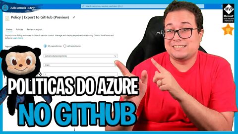 Mantenha as politicas do seu Azure no GitHub