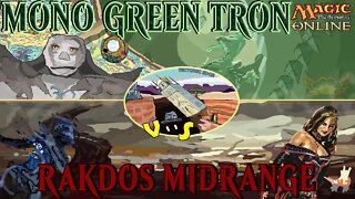 Mono Green Tron VS Rakdos Midrange｜3 Very Different Games ｜Magic The Gathering Online Modern League Match