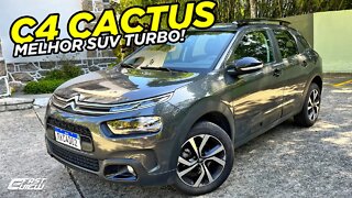 NOVO CITROEN C4 CACTUS SHINE PACK 1.6 THP 2022 É O MELHOR SUV COM MOTOR TURBO! AVALIAÇÃO COMPLETA