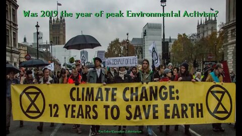 Was 2019 the year of peak Environmental Activism?