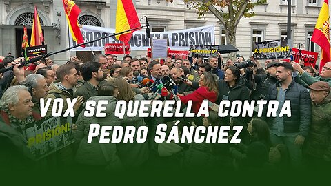 Vox se querella contra Sánchez y "mesa de diálogo" del Procés por "conspiración"