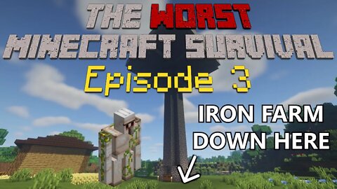 AS&MR || The WORST Minecraft Survival Series (Episode 3)