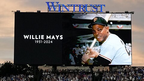 June 18, 2024 - San Francisco Giants Announcer Shares News That Willie Mays Has Died