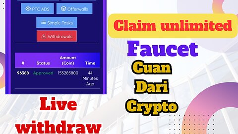 Live withdraw | earn money | earn crypto without investment