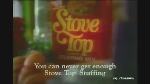 90's Stove Top Stuffing Commercial "Leaving The Movie Theater With The Boys" (1993)