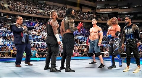 WWE 20 September 2023 Roman Reigns And Solo Sikoa Vs John Cena And AJ Styles Vs Jay Uso