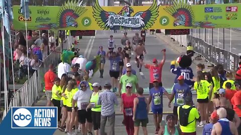 2:20 – 2:25 Saturday | Publix Gasparilla Distance Classic Finish Line