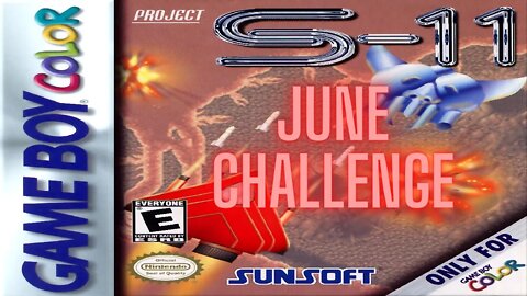 Project S-11 Game Boy Color - June Game Challenge- Top Score Challenge! #Shorts