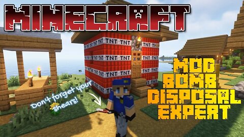 Minecraft: Mod Showcase - Bomb Disposal Expert #Shorts