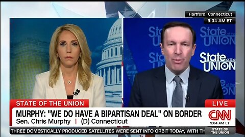 Dem Sen Murphy Worries: If Border Bill Doesn't Pass, Ukraine Will Lose