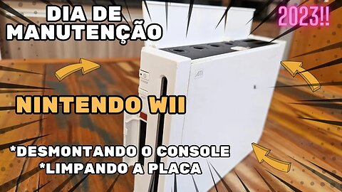 Reviva seu Nintendo Wii: Limpeza e Manutenção Passo a Passo