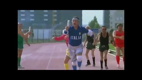 Fantozzi alle olimpiadi, ma qualcosa non va per il verso giusto