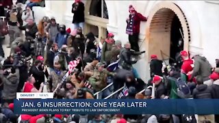 Tomorrow marks one year since Jan. 6 insurrection