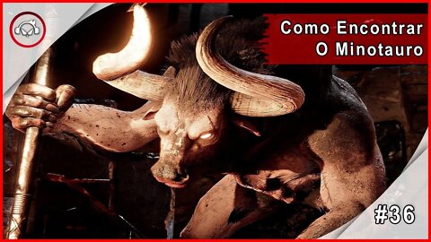 Assassins Creed Odyssey, Como Encontrar o Minotauro - Portugues PT-BR