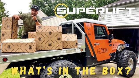 What’s in the box(s)!? Full Superlift suspension for my Jeep JKU