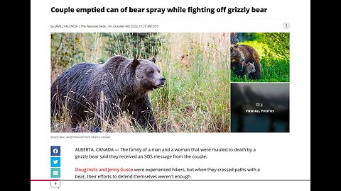 Canada: Fatal Grizzly Attack Exposed Deadly Media Bias