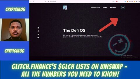 Glitch.Finance's $GLCH Lists On Uniswap - All The Numbers You Need To Know!